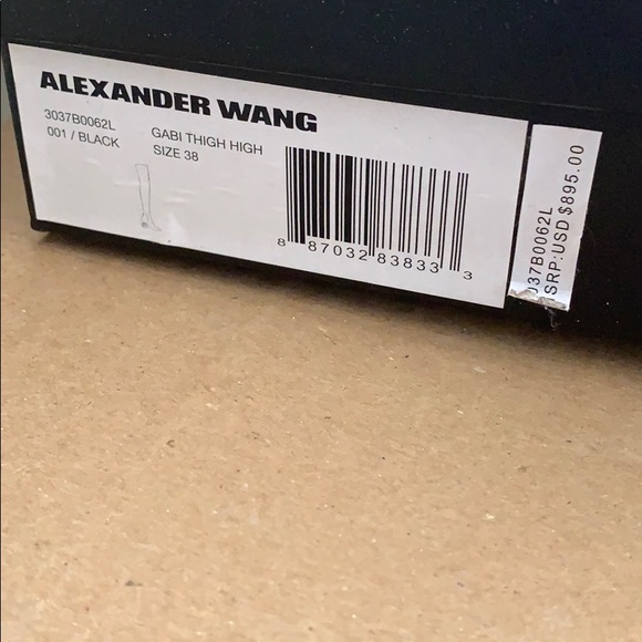 Alexander wang thigh high boot nwt - Picture 6 of 6
